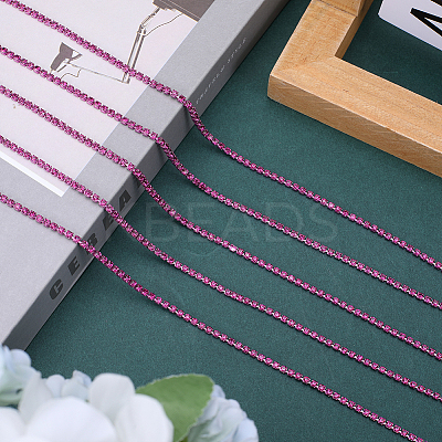 1 Roll Electrophoresis Iron Rhinestone Strass Chains CHC-GF0001-06A-1