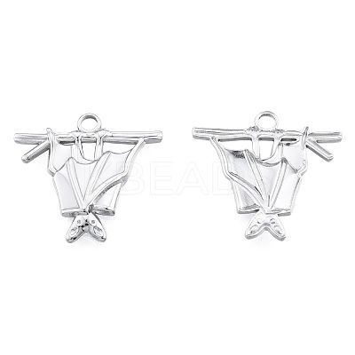 Non-Tarnish 201 Stainless Steel Pendants STAS-N098-266P-1