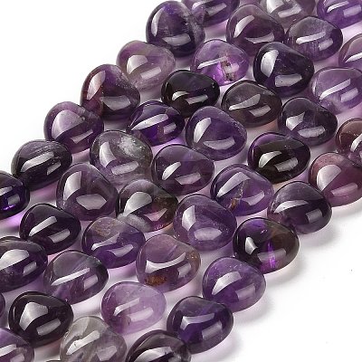 Natural Amethyst Beads Strands G-H005-C11-01-1