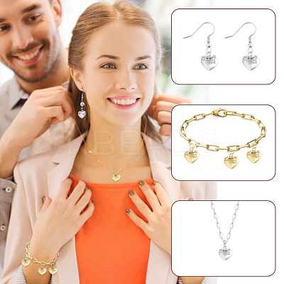 10Pcs 2 Colors Brass Pave Cubic Zirconia Pendants KK-GA0002-35-1