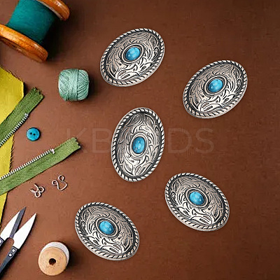 Alloy Decorative Rivets BUTT-CP0001-06A-1