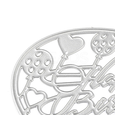 Birthday Carbon Steel Cutting Dies Stencils DIY-XCP0001-12-1