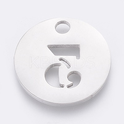 Non-Tarnish 304 Stainless Steel Pendants STAS-F233-03-P-1