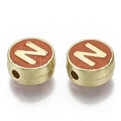 Alloy Enamel Beads LS-X-ENAM-S122-028N-NR-1
