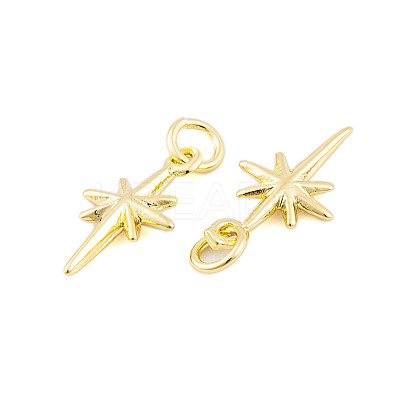 Rack Plating Brass Pendants KK-P269-01G-1