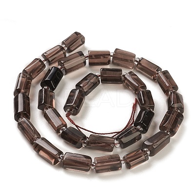 Natural Smoky Quartz Beads Strands G-M403-B30-1
