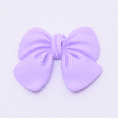 Resin Frosted Cabochons CRES-WH0003-01B-05-1