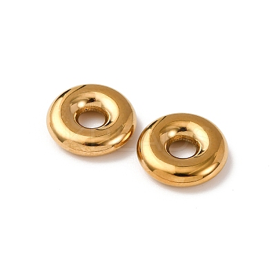 304 Stainless Steel European Beads STAS-D383-01A-G-1