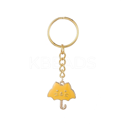 Alloy Enamel Pendants Keychain Sets KEYC-JKC00475-1