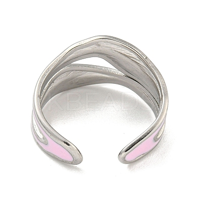 304 Stainless Steel Finger Ring RJEW-C077-02P-1