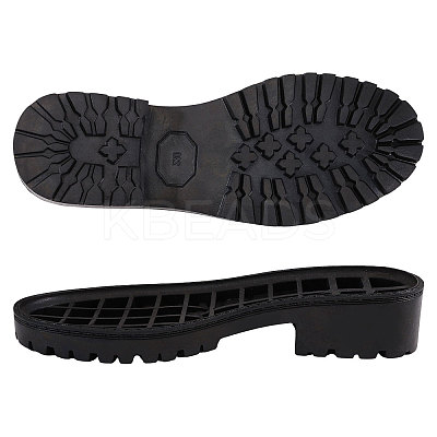 Anti Skid Synthetic Rubber Shoes Bottom Heel Sole FIND-WH0816-098A-1