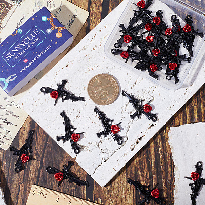30Pcs Alloy Pendants FIND-SC0005-55EB-1