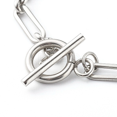 Non-Tarnish 304 Stainless Steel Figaro Chain Bracelets LS-X-BJEW-JB06446-1