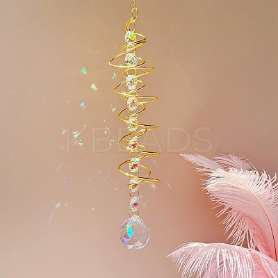 Teardrop Glass Suncatchers PW-WG78AA0-03-1