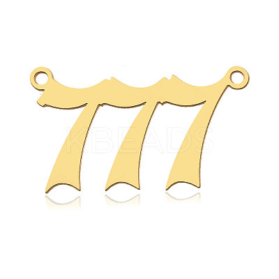 Ion Plating(IP) 201 Stainless Steel Pendants STAS-N090-LA866-7LG-1