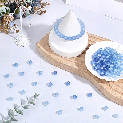 120Pcs Resin UV Reactive Beads RESI-PA0001-34C-1