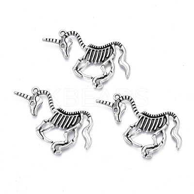 Tibetan Style Alloy Pendants X-TIBE-N010-54-1