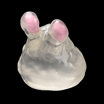 Luminous Resin Cute Little Rabbit Ornaments LS-RESI-I054-01C-1