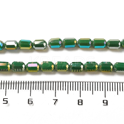 Electroplate Glass Beads Strands EGLA-D031-01E-1