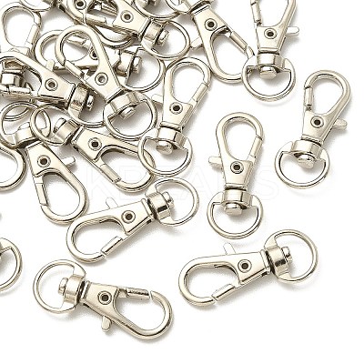 20Pcs Alloy Swivel Lobster Claw Clasps FIND-YW0001-55C-1