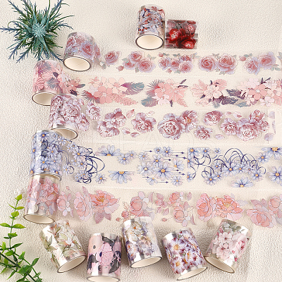 2 Bags 2 Styles PET Decorative Stickers DIY-CP0012-95-1