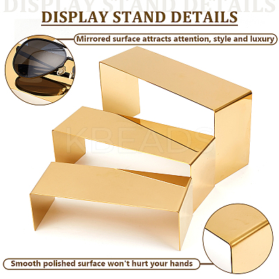 201 Stainless Steel Display Riser Stand Sets ODIS-WH0004-17G-1