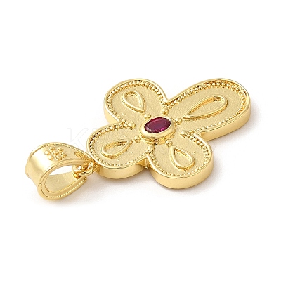 Eco-Friendly Brass Pendants KK-M246-02G-1