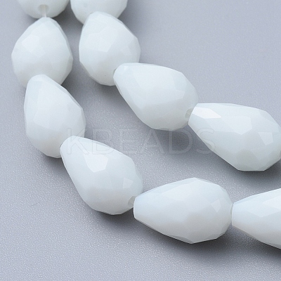 Glass Beads Strands X-GLAA-R023-15x10mm-6-1