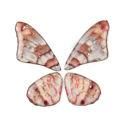 Translucent Resin Pendants Set RESI-G063-01C-1