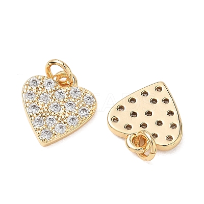 SHEGRACE Valentine's Day Brass Clear Cubic Zirconia Pendants XGRQ3K253-539G-1