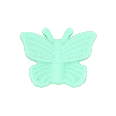 Butterfly Food Grade Eco-Friendly Silicone Focal Beads SIL-CJC0009-03L-1