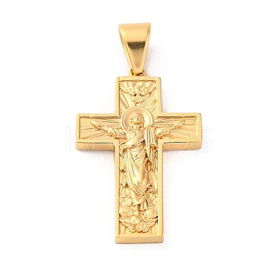 304 Stainless Steel Pendants STAS-L286-09G-1