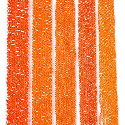 Electroplate Glass Beads Strands EGLA-A044-T8mm-A25-1