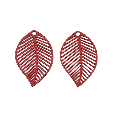 Spray Paint 430 Stainless Steel Pendants STAS-C153-15B-1