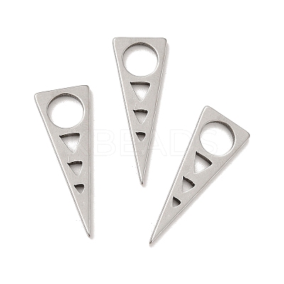 Non-Tarnish 201 Stainless Steel Pendants STAS-A066-19P-1