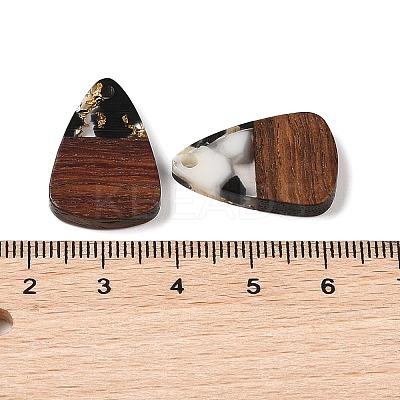 Resin & Wood Pendants WOOD-S061-02M-1