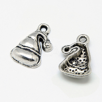 Tibetan Style Alloy Charms TIBE-S301-044AS-RS-1