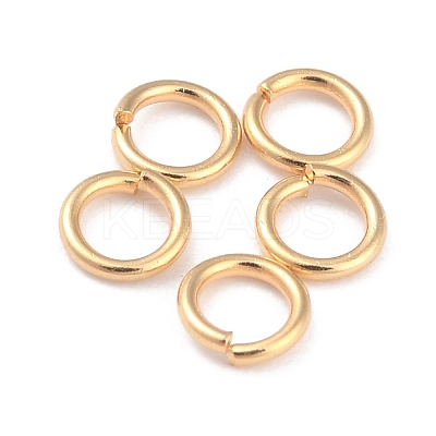 Rack Plating Brass Jump Rings LS-X-KK-O139-18B-G-1