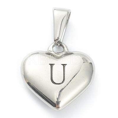 304 Stainless Steel Pendants STAS-P278-01U-P-1