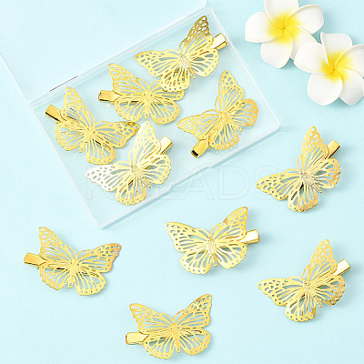 12Pcs 2 Styles Iron Alligator Hair Clips for Women Girls PHAR-SP0001-28A-1