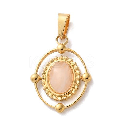 Natural Rose Quartz Pendants STAS-C120-14G-05-1