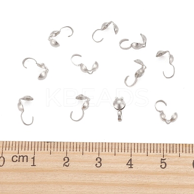 Tarnish Resistant 304 Stainless Steel Bead Tips X-STAS-R063-23-1