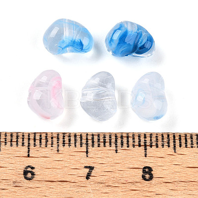 Transparent Acrylic Beads TACR-T028-42B-1