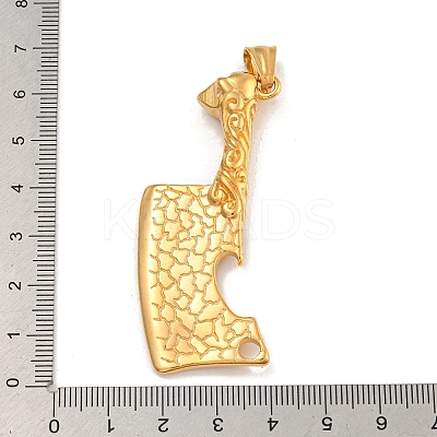 Ion Plating(IP) 304 Stainless Steel Big Pendants STAS-D110-01G-1