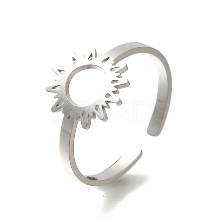 304 Stainless Steel Rings for Women RJEW-S238-03P-1