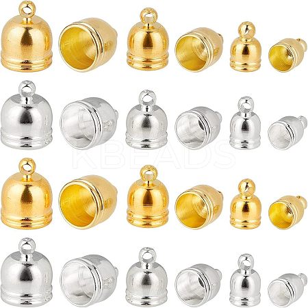 Brass Cord Ends KK-FH0001-82-1