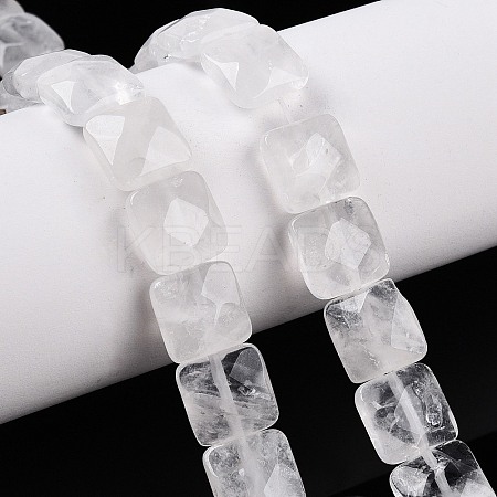 Natural Quartz Crystal Beads Strands G-T138-159-1
