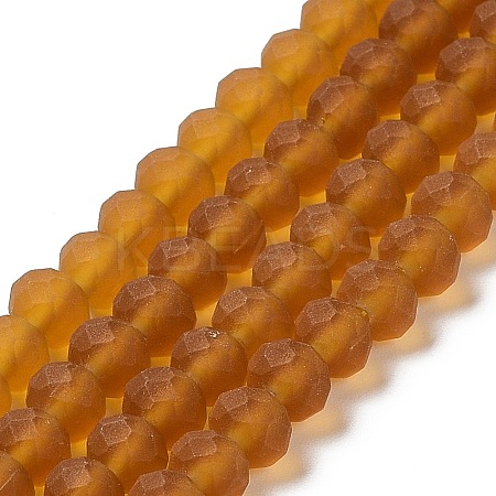 Transparent Glass Beads Strands EGLA-A034-T6mm-MD02-1