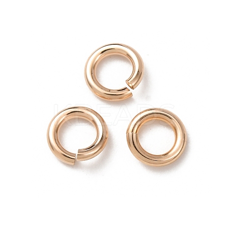 1/20 14K Gold Filled Open Jump Rings KK-G164-06G-03-1