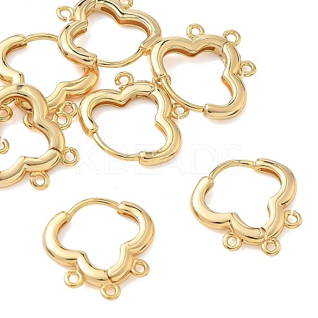 SHEGRACE Brass Hoop Earrings Findings XGR0156G-93G-1